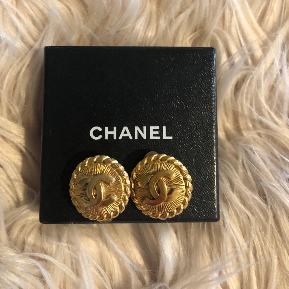Authentic Chanel earrings